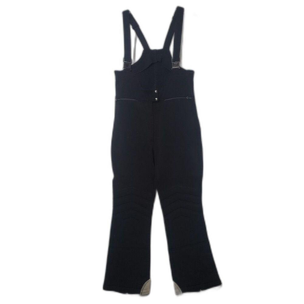 Womens Heavy Duty Black Ski Snow Pants Womens Size Large